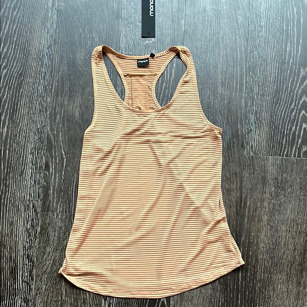 Mono b Supply Co. Copper Sleeveless Tank Top